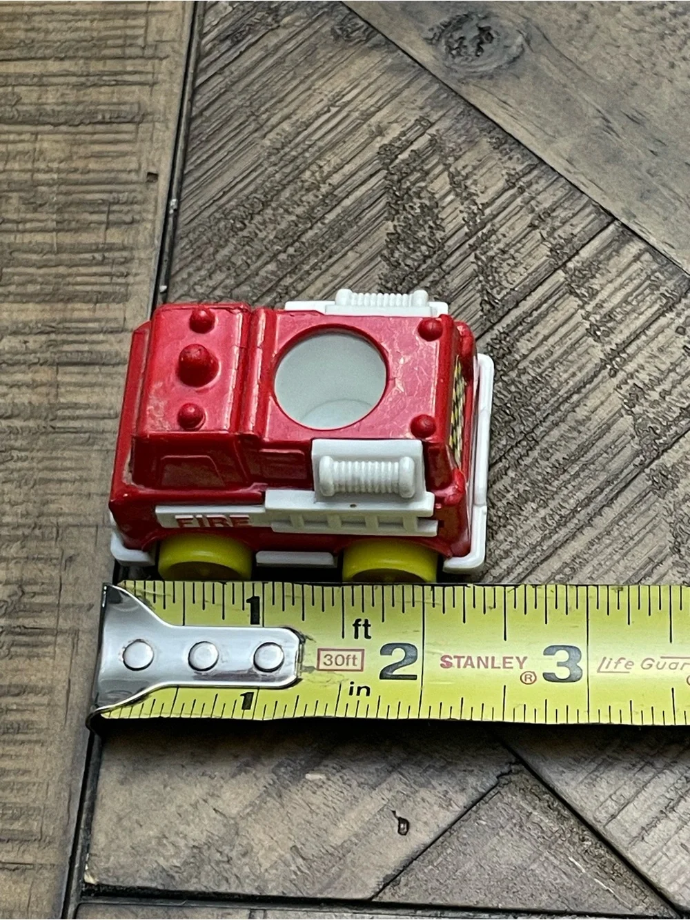 Vintage 1980s Arco Disney Diecast Fire Truck – Vehicle Only